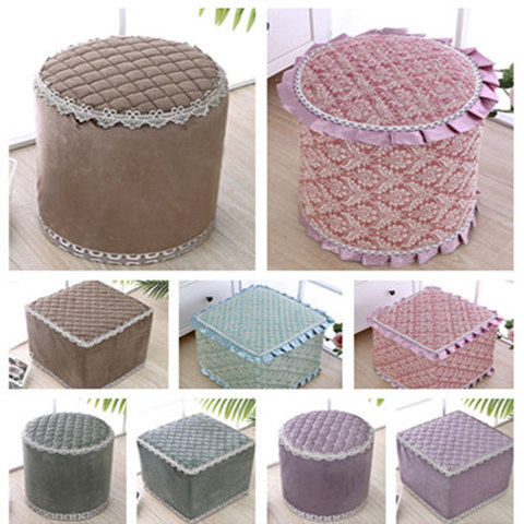 小圆石家庄凳子套布艺田园