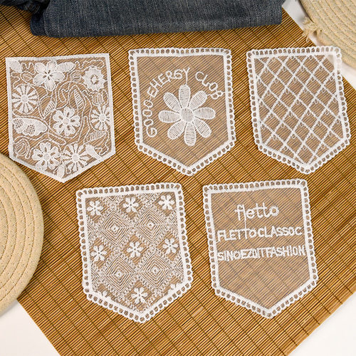 牛奶丝水溶花边花个DIY手工辅料