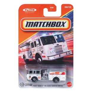 火柴盒城市英雄小车模型合金儿童玩具皮尔斯箭头XT重型消防车25G