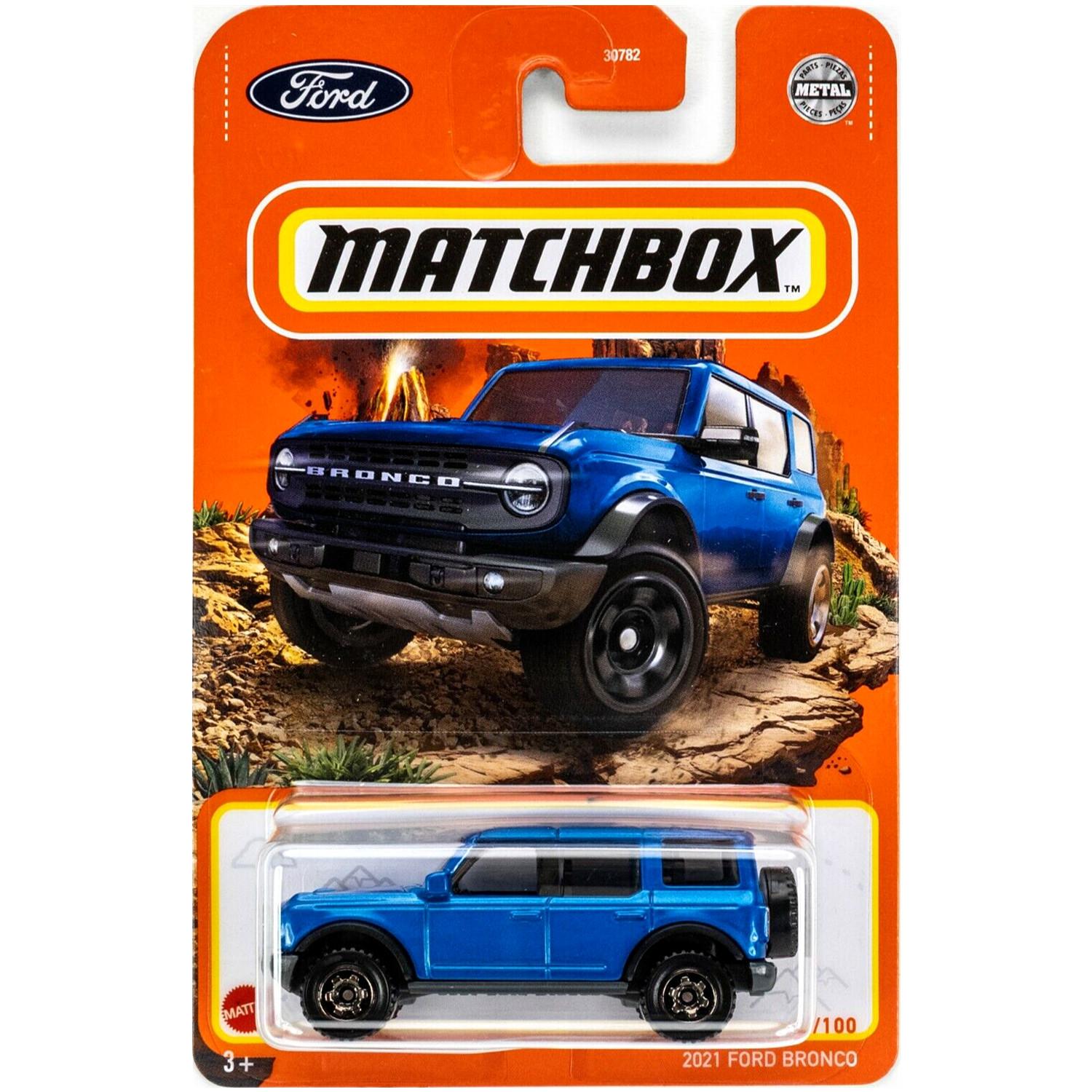 MATCHBOX火柴盒城市福特烈马越野车合金小汽车儿童滑行玩具车模型