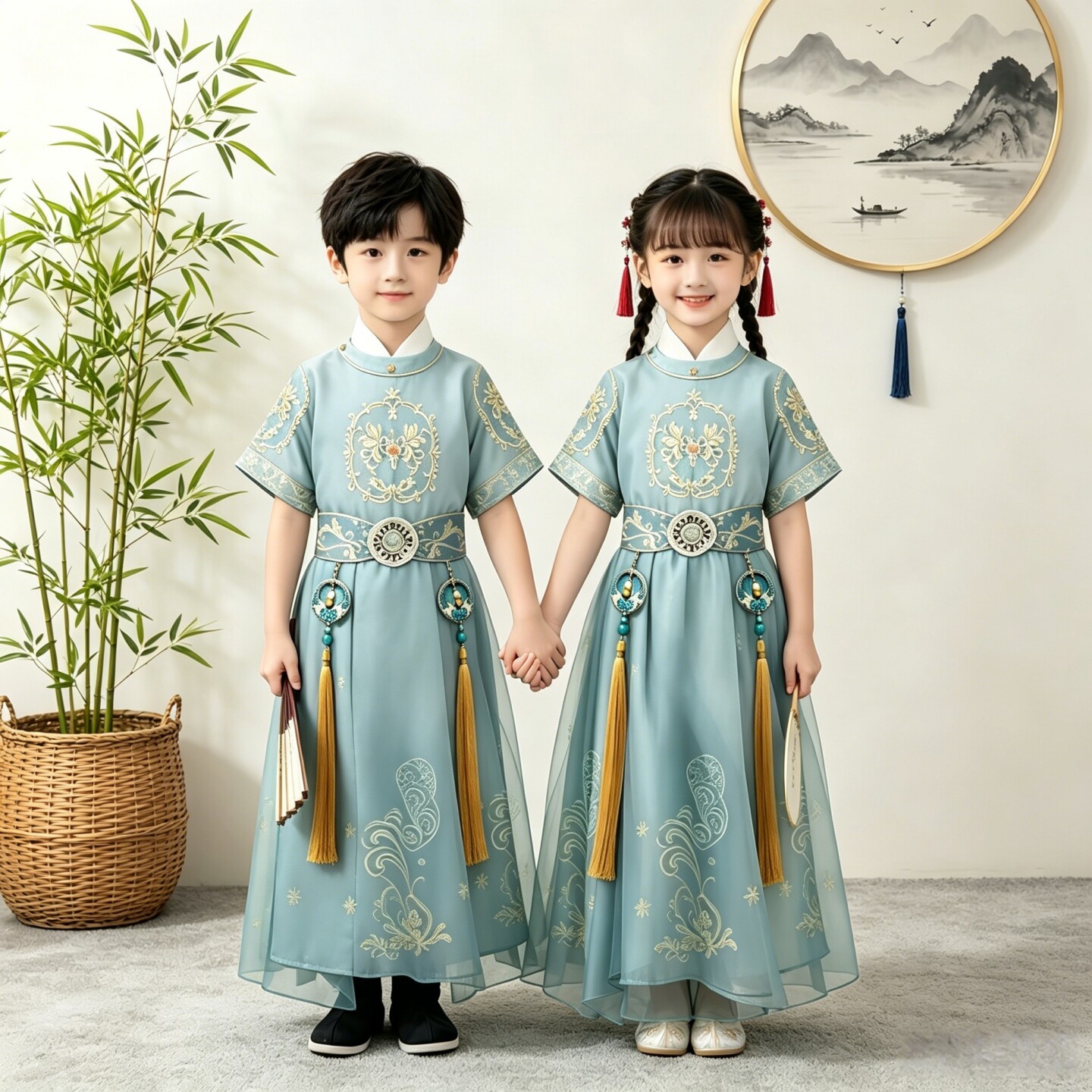 男女童2026新款汉服秋季开学