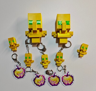 我的世界周边不死图腾模型摆件Minecraft桌面房间礼物3d代打印
