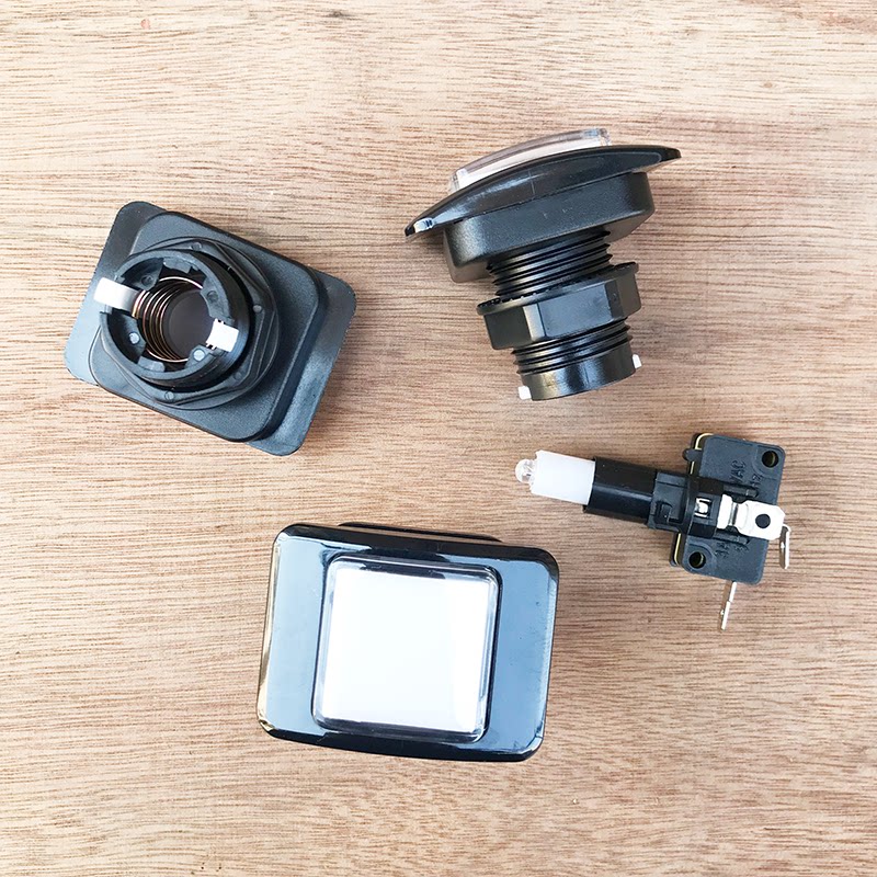 游戏机水浒传按钮出口拉霸机按键开关水浒传控台押注开关弧形按键