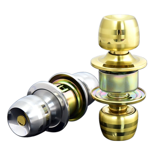 意利原子 卧室门球形锁 球形锁 室内球型门锁 球锁铜芯 球形门锁