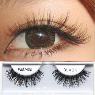 baby透明梗仿真杂草妩媚自然浓 拍三包ARDELL艾戴尔假睫毛wispies