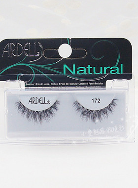 拍三包新品ARDELL艾戴尔透明软梗仿真假睫毛自然眼中凌乱美172