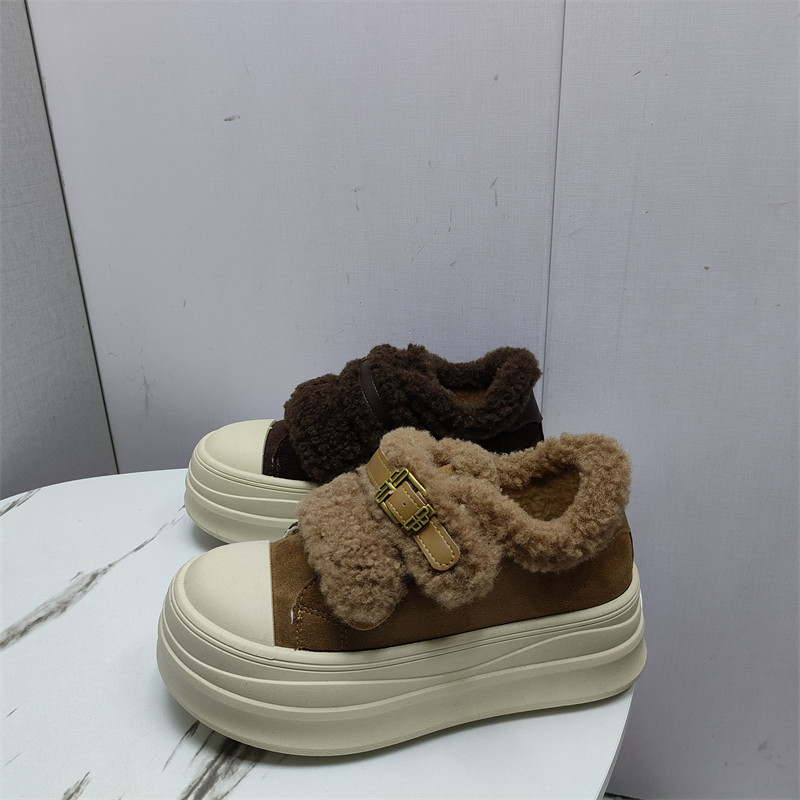 休闲断码秋冬魔术贴女棉鞋25新款圆头松糕底厚底增高透气运动鞋,女鞋,时尚休闲鞋,淘宝优惠券,粉丝福利购,淘宝优惠卷