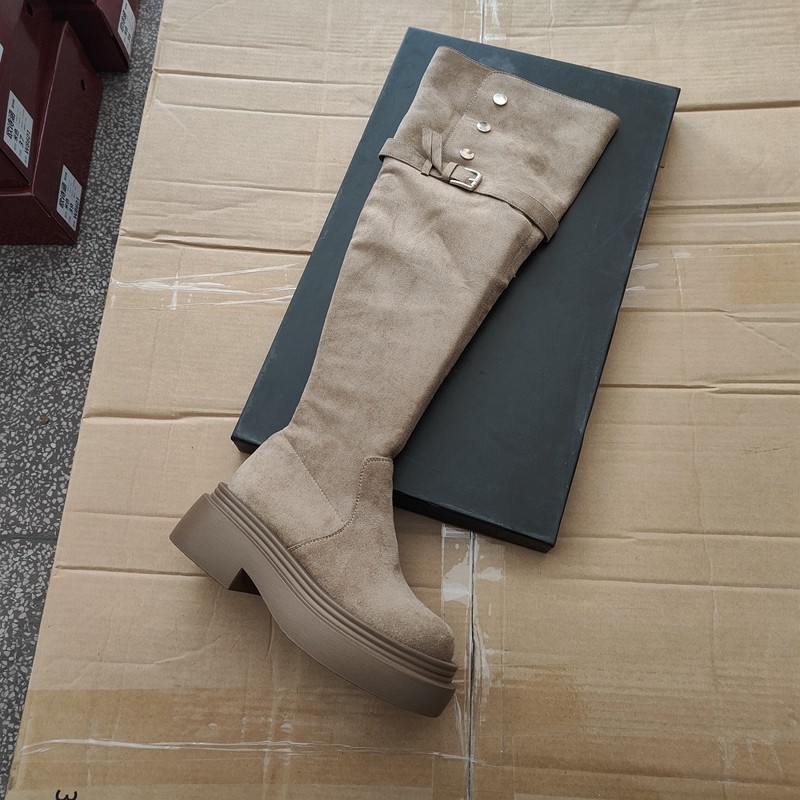 撤柜女鞋断码高筒瘦瘦靴过膝靴