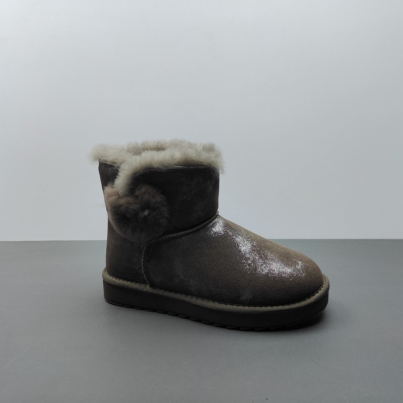 2025冬季尾货处理新款真皮女棉靴短筒加绒保暖雪地靴纯羊毛35.36,女鞋,时尚雪地靴,淘宝优惠券,粉丝福利购,淘宝优惠卷