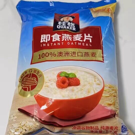 燕麦片即食桂格冲泡营养谷物早餐
