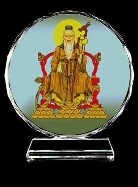 月下老人月老姻缘媒人水晶摆台