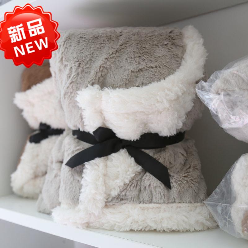 冬季单人毯子床铺褥子毛巾被简约休闲浅灰可折叠绒毯幼儿园四季|ruв категории постельные принадлежности, досуг одеяло/одеяло/одеяло - от Buy2taobao.com для оказания профессиональной услуги покупки агента Taobao
