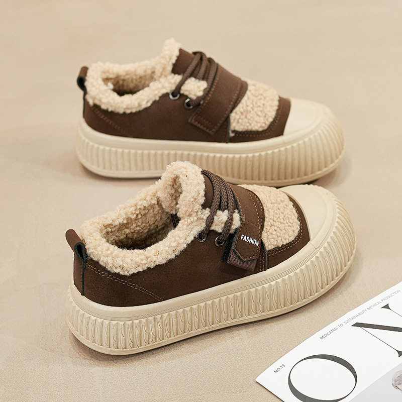 加绒魔术贴帆布鞋女款2024新款秋冬爆款二棉鞋孕妇鞋棉鞋冬季鞋子,女鞋,棉鞋,淘宝优惠券,粉丝福利购,淘宝优惠卷