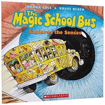 英文原版 The Magic School Bus Explores the Senses 神奇校车 探访感官器官