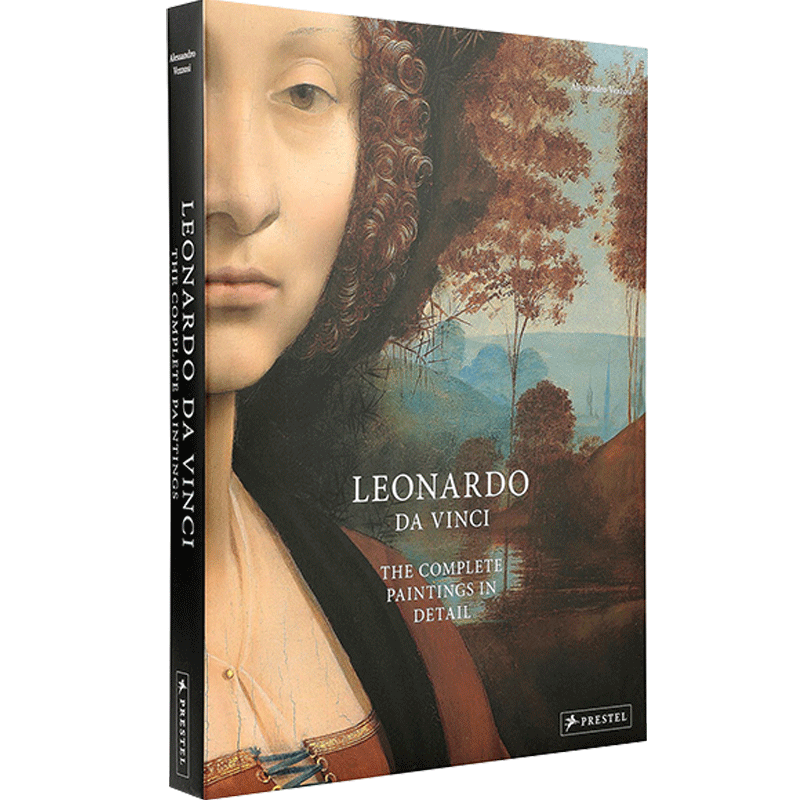 英文原版 达芬奇完整的绘画细节Leonardo Da Vinci: The Complete Paintings in Detail文艺复兴时期 艺术画册 素描 油画 蒙娜丽莎