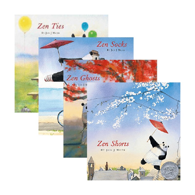 英文原版 ZEN套装4册 禅的故事