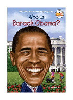 英文原版 Who Is Barack Obama 6-12岁 奥巴马是谁