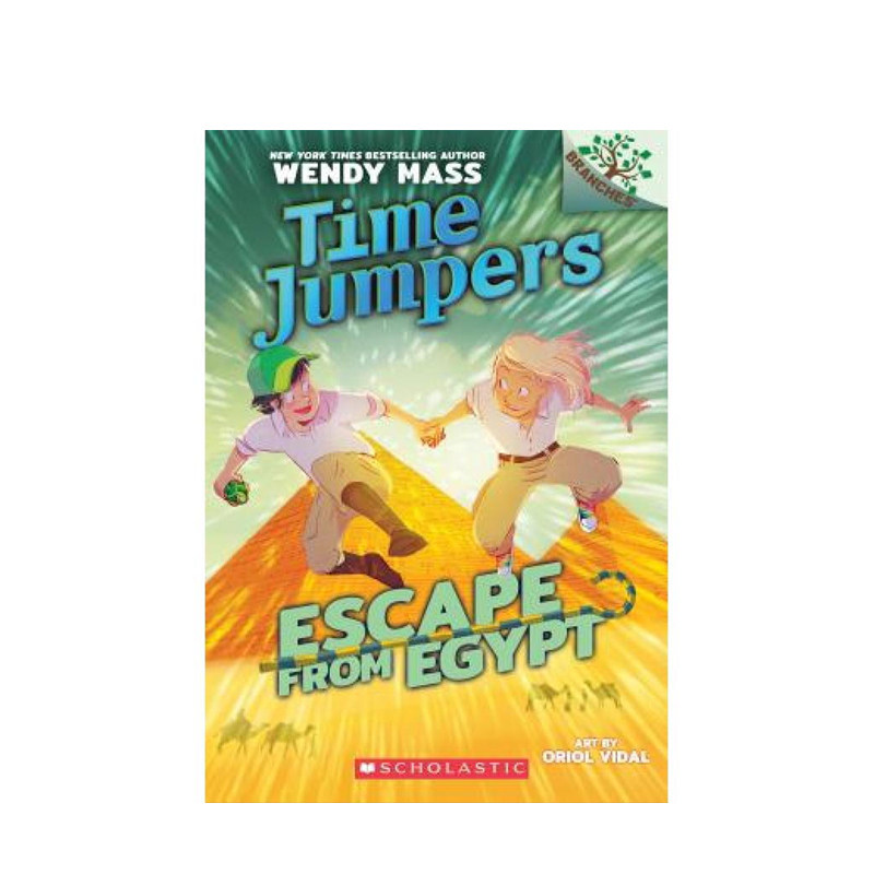 【英文原版 7-10岁】时空穿越者 time jumpers 逃离埃及 escape from