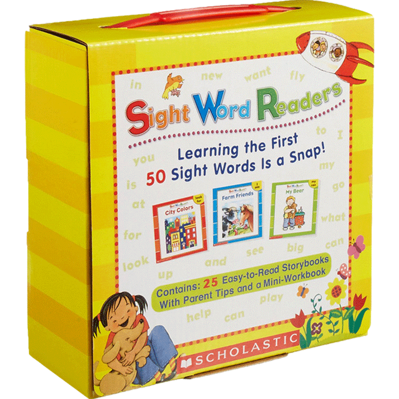 【英文原版 7-12岁】常见词 家长指导套装 Sight Word Readers Parent Pack 儿童教辅 小学阶段