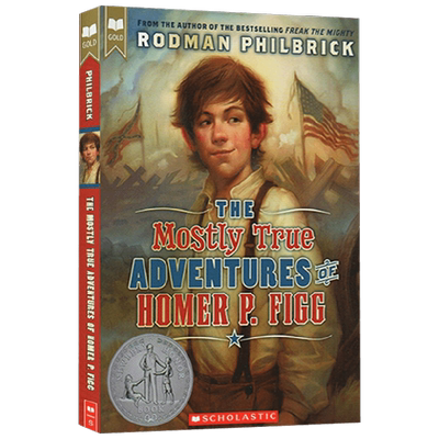英文原版 The Mostly True Adventures of Homer P. Figg 荷马菲格真实的冒险