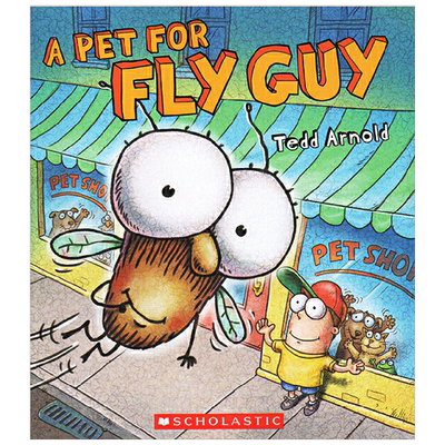 苍蝇小子的宠物A PET FOR FLY GUY 英文原版
