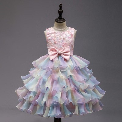 Summer baby girls dress for kids clothes Children's dresses