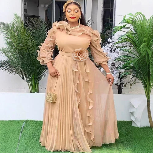 chiffon evening gown plus size off shoulder long ball dress