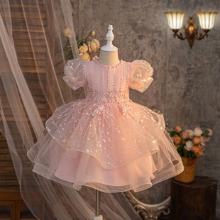 Baby Girls Birthday Party Dress Summer Clothes For Kids