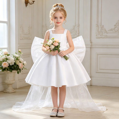 Children Baby Dresses Girl Wedding Party Princess Dress Kids