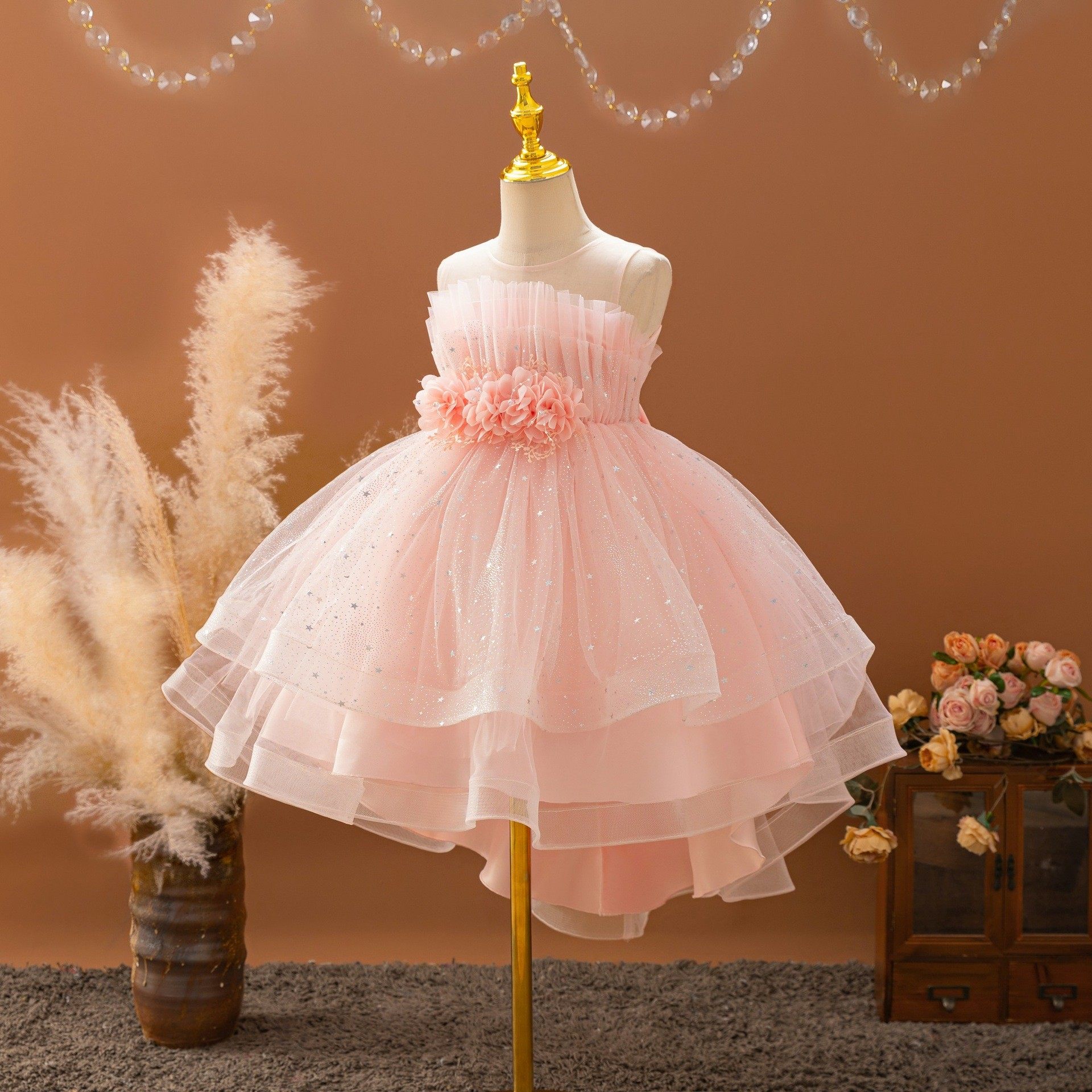Birthday for Wedding white Girl Baby Girls kid Dresses kids