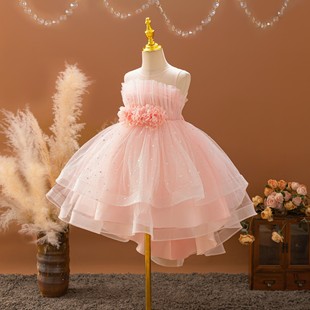 white Girl Dresses for kids kid Wedding Girls Birthday Baby