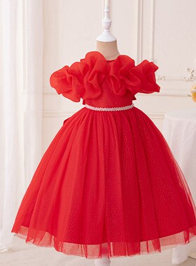 Kids Party For Girl Clothes Children Gala Ceremony Dress礼服