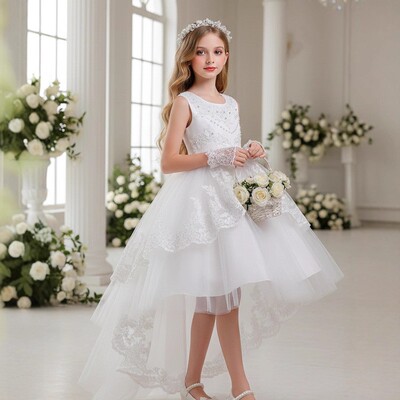 dresses Summer baby girls dress for kids Children's clothes
