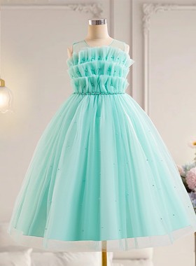 Evening gown fluffy wedding dress Lolita girl princess dress