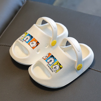 小童夏季洞洞鞋防滑小孩男孩拖鞋