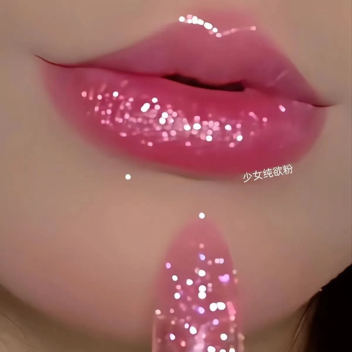 爆款秋冬变色唇膏新款光感金箔变色口红滋润温变防水润唇保湿