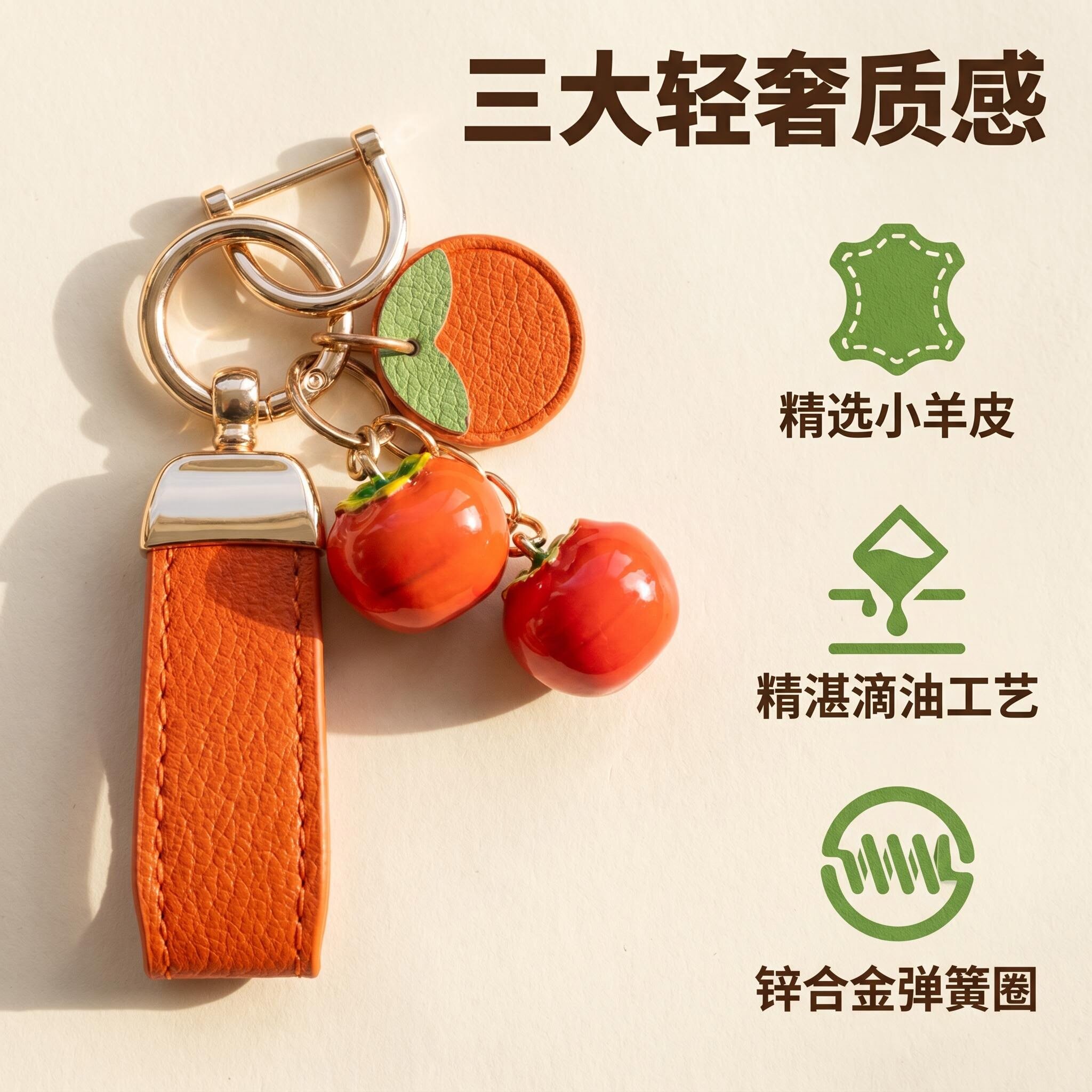 高级感钥匙扣汽车钥匙链送礼首选