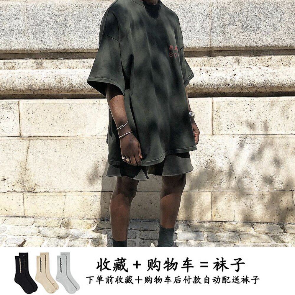 正确版YEEZY SEASON 6 高街侃爷短裤欧美复古宽松男女 kanye 短裤在类目 男装, 休闲裤中 - 来自Buy2taobao.com提供专业的淘宝代购服务