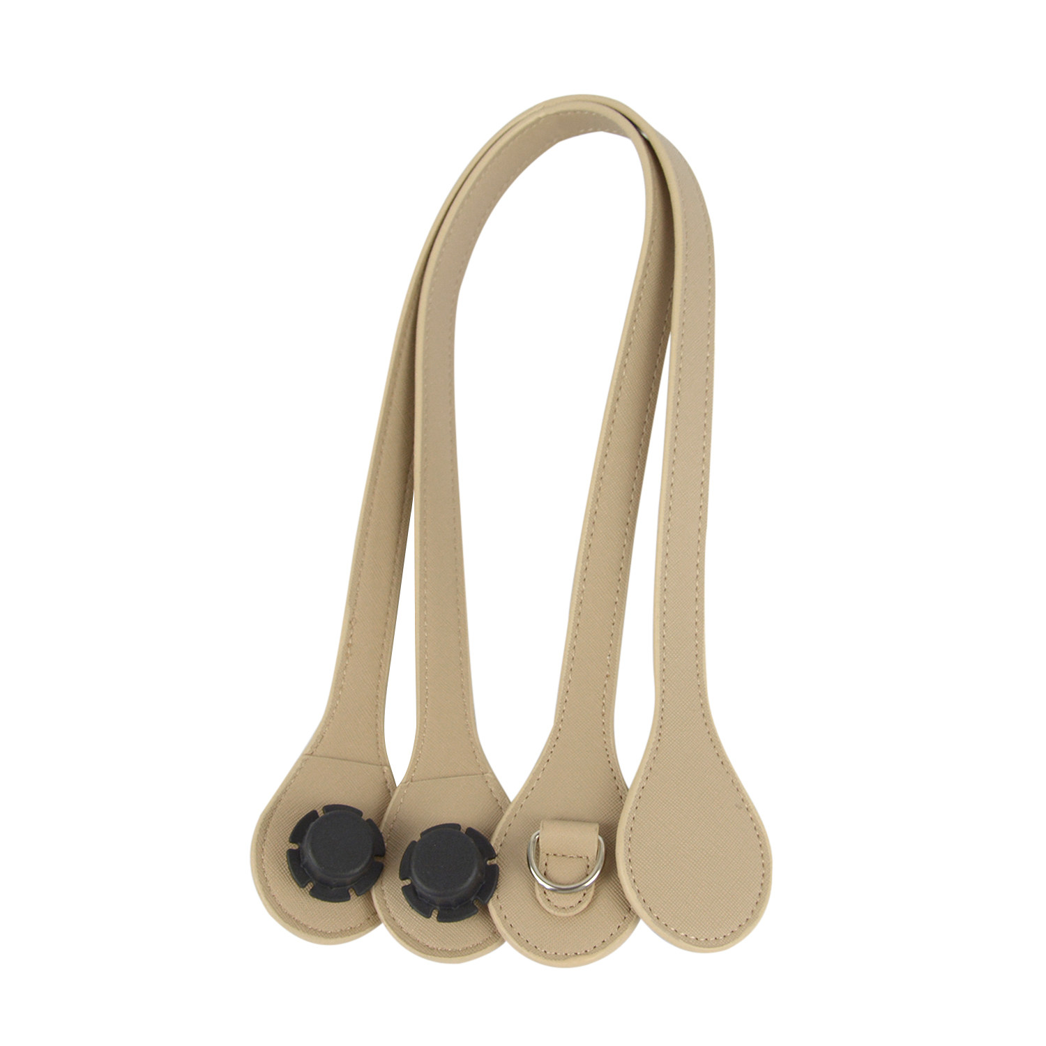 Obag皮革提手柄长肩带新时尚可拆卸撞色o bag女士托特包DIY配件