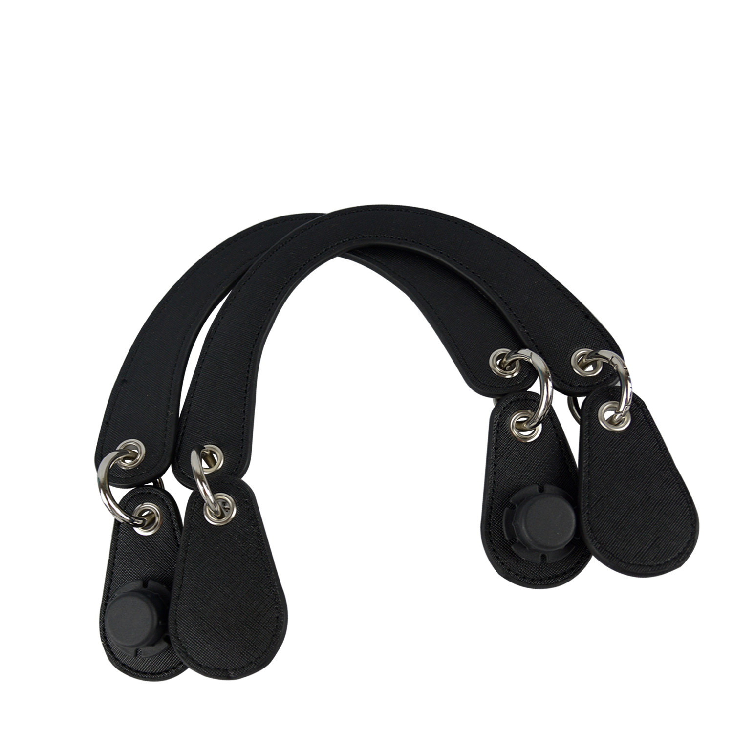 O bag可拆卸经典简洁曲线皮革手柄适用于obag系列的女士包配件