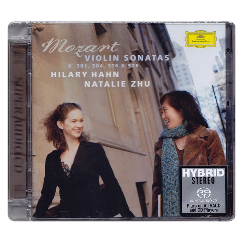 希拉里哈恩 Hilary Hahn 莫扎特小提琴奏鸣曲 SACD碟片 发烧名盘