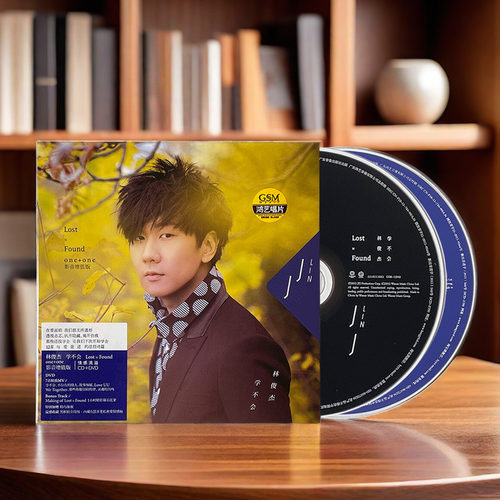 林俊杰实体专辑 学不会 影音版 CD+DVD+黑框拍立得+海报周边正版