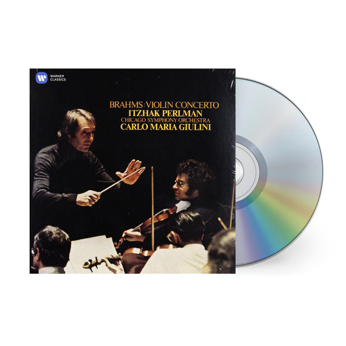 欧版 BRAHM 帕尔曼 布拉姆斯 小提琴协奏曲 CD 原装正版古典唱片