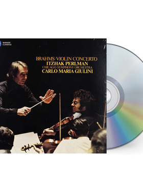 欧版 BRAHM 帕尔曼 布拉姆斯 小提琴协奏曲 CD 原装正版古典唱片