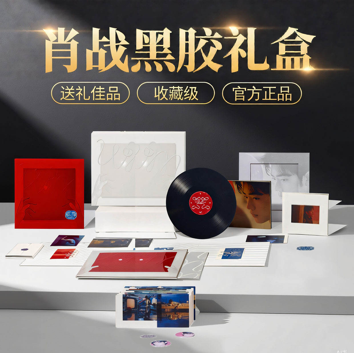 官方正版 肖战专辑《我们》黑胶唱片 写真集海报周边生日礼物女生,模玩/动漫/周边/娃圈三坑/桌游,影视/明星周边,淘宝优惠券,粉丝福利购,淘宝优惠卷