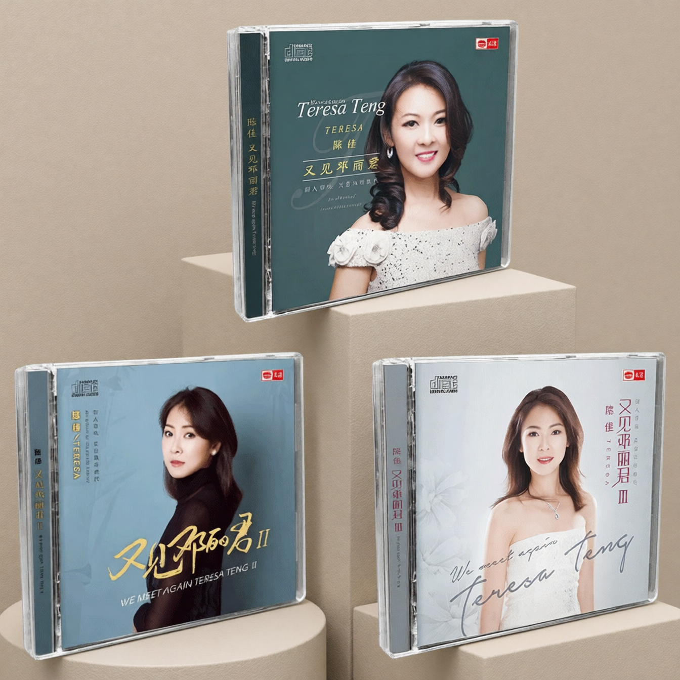 陈佳 又见邓丽君123 正版原装发烧人声cd碟片试音碟DSD无损音乐