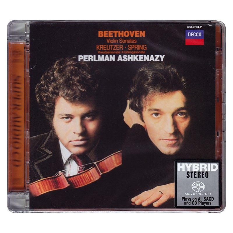 贝多芬 第5和9号小提琴奏鸣曲 SACD碟片 帕尔曼 小提琴音乐名盘