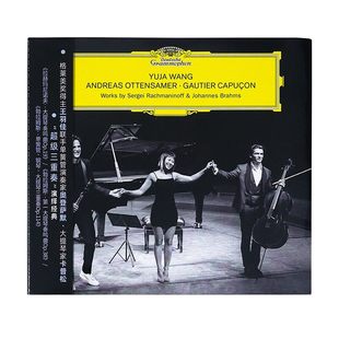 正版唱片 王羽佳 拉赫玛尼诺夫及勃拉姆斯 古典乐专辑三重奏CD