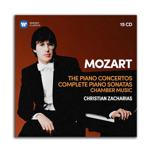 正版进口 莫扎特 钢琴协奏曲/奏鸣曲/室内乐全集 15CD 古典音乐