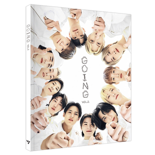 正版 seventeen going 杂志写真集画册 随机小卡13张 官方周边